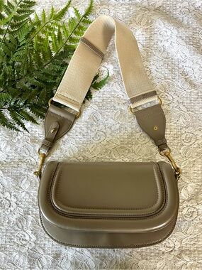 Zara Tan Chunky Shoulder Bag